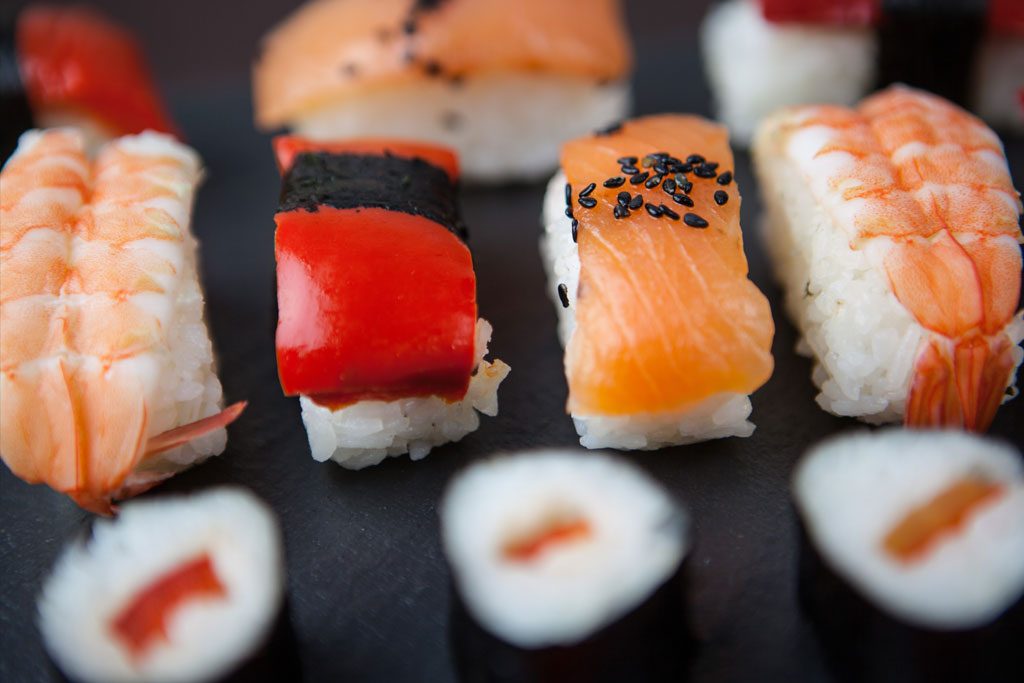 Sakana Sushi variedad de sushi